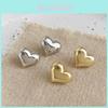 Vintage Style 925 Silver Heart Shaped Earrings Fashionable Alloy Jewelry For Women