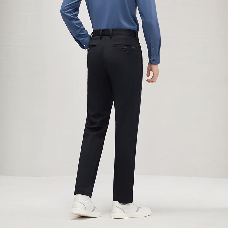 Qipai Men's Nuanyi Rong Stretch Straight-Leg Casual Pants