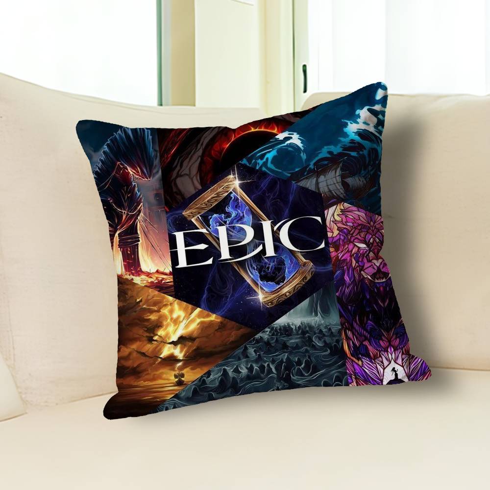 E-Epic The Musicals Anime Celebryta Towar Uniwersalny Nadrukowana Poszewka na Poduszkę Sofa Samochód Biuro Pokój Dekoracja Ochrona