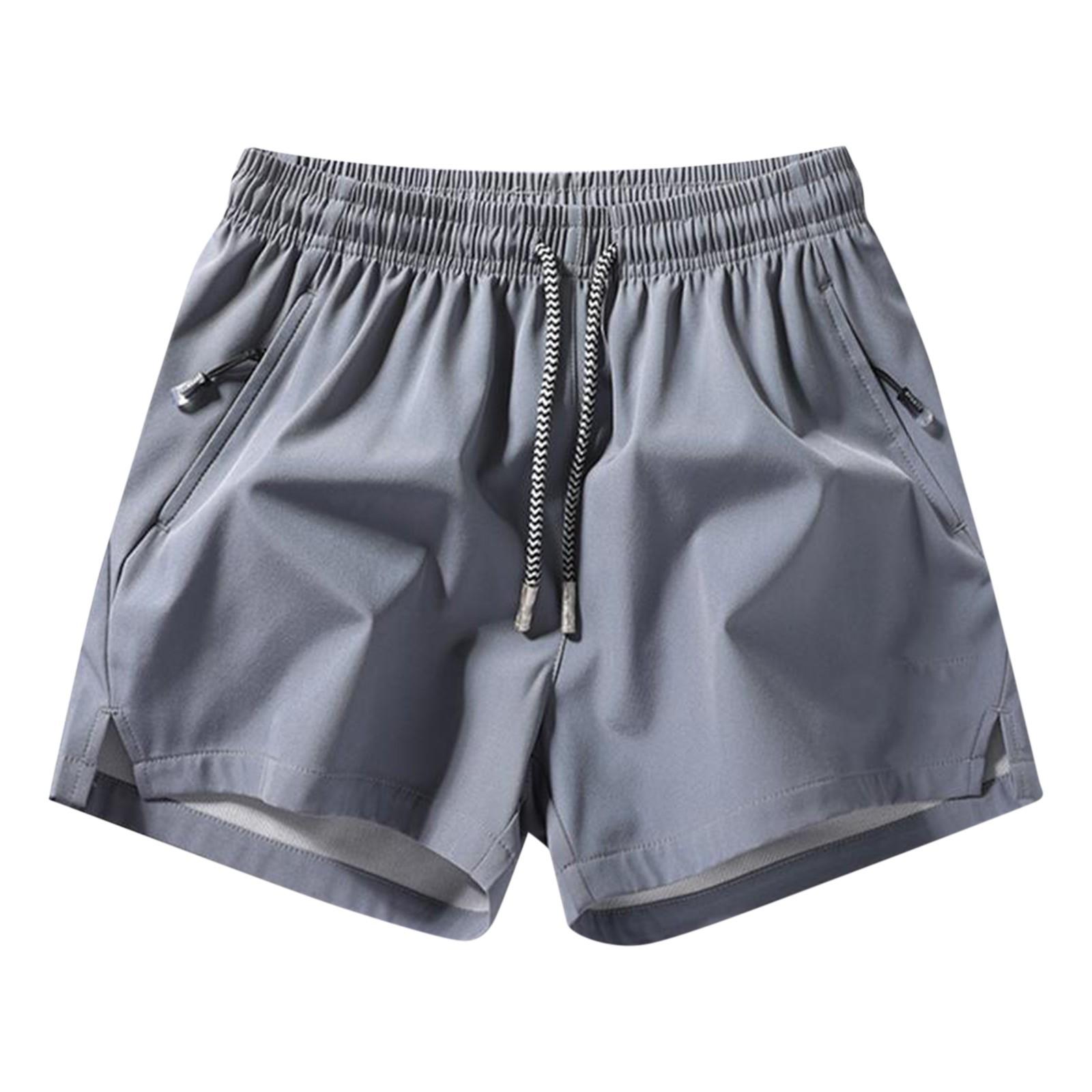 

Мужские дышащие свободные повседневные брюки, быстросохнущие уличные тонкие шорты для бега, укороченные брюки M