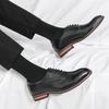 Size 37-46 Classic Men Derby Shoes Luxury Leisure Fashion Versatile Leather Shoes Business Wedding Banquet Social Shoes Men