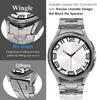 No Gaps Stainless Steel Band for Samsung Galaxy 6 Classic 47mm 43mm 5pro 45mm Men Link Strap for Galaxy 7 6 5 4 44mm 40mm FE