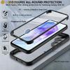 360 Full Body Double Case For Samsung S24 S23 Ultra S22 Plus S21 FE A55 A35 A25 A15 A05 A54 A34 A73 A53 A33 5G Shockproof Cover