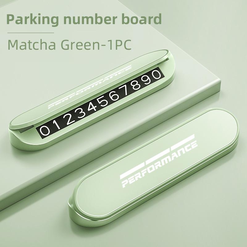 

2025 Hot For BMW E46 E90 E60 F10 E39 F30 Car Parking Card Phone Number Car Phone Holder Telephone Number Plate Car-styling Acces