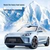 High-Grade Custom Logo Thickened Cotton Car Sunshade - Front Windshield Heat Insulation Shield