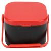4PCS Ventilated Lid Worm Bait Holder with Clip Live Bait Container  for Lure Storage