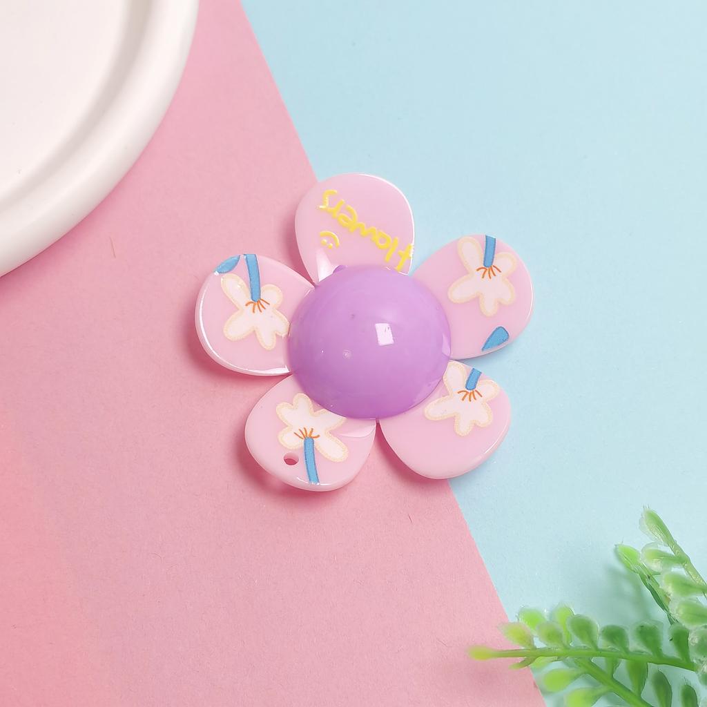 100pcs Flowers Slime Charms Scrapbooking Phone Case Decoration DIY Crafts Jewelry Making Accessories Girls Shoes Decorations