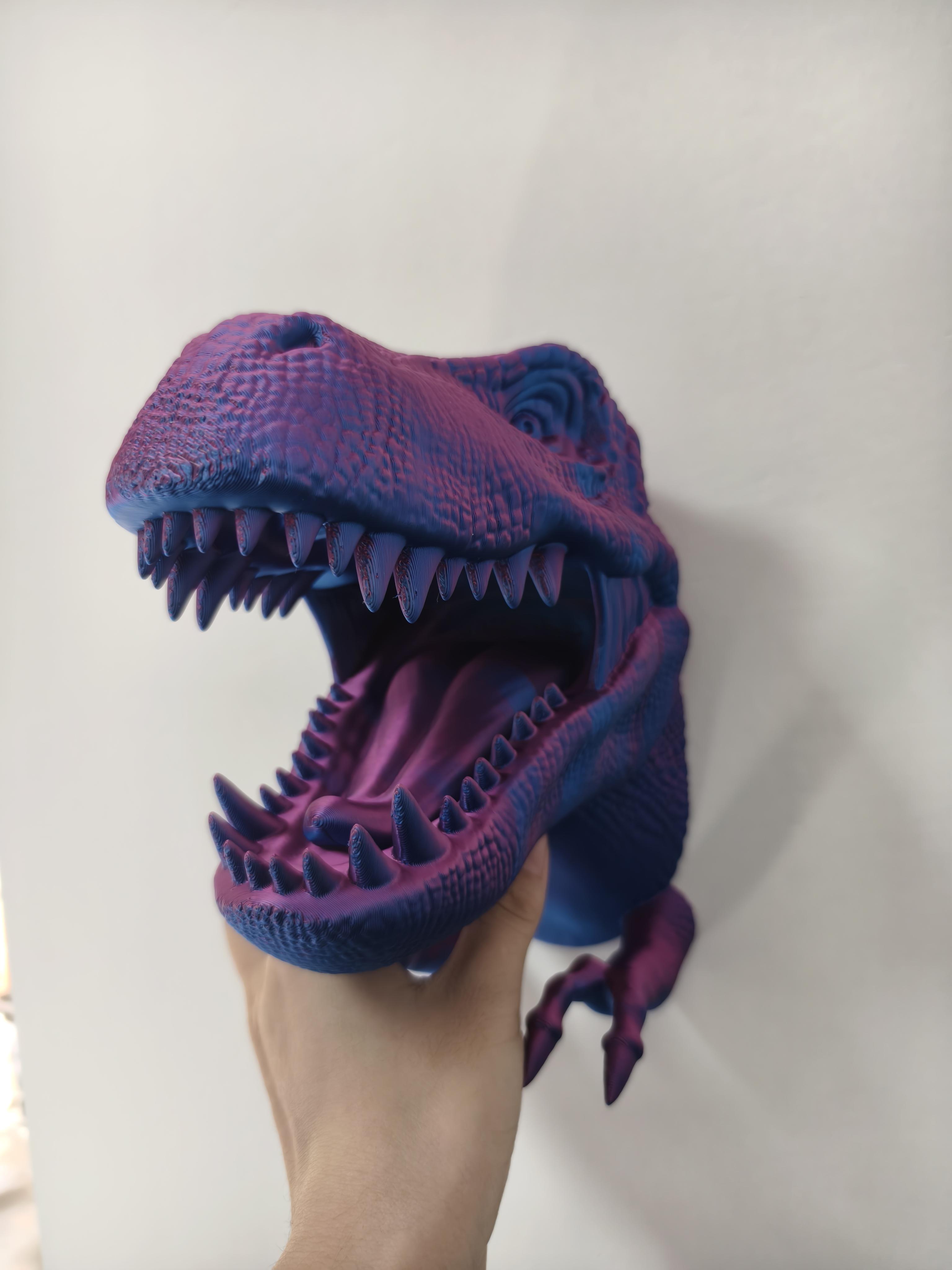 3D Printed Tyrannosaurus Rex Stand Headphone Game Controller Stand Wall Mount 3D Dinosaur Wall Decor Halloween Home Decor 3580₽