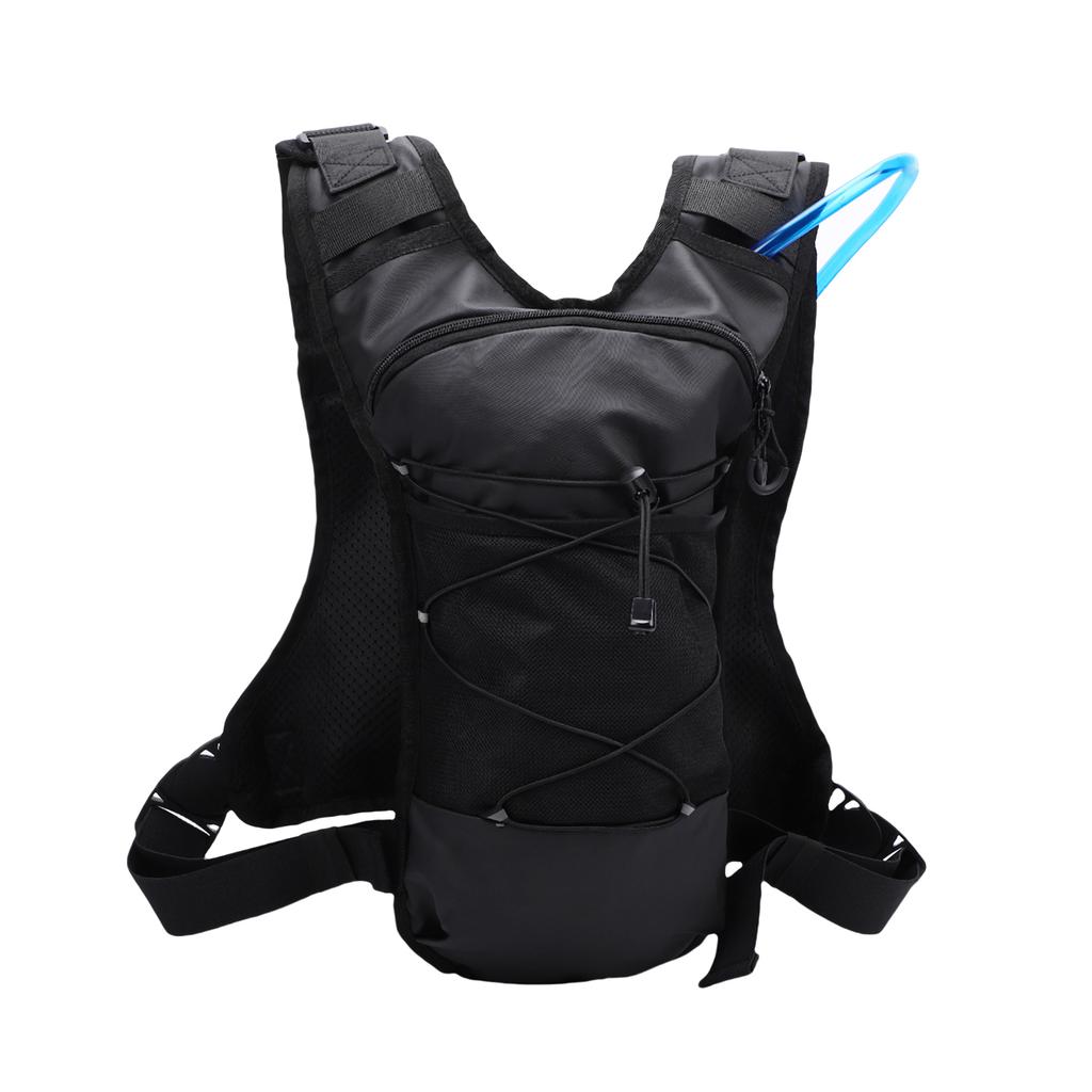 Hydration Vest Running Pack 2L Water Bladder Multi Pocket Lightweight Breathable Adjustable Chest Strap for Hiking