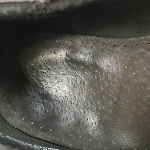 Vintage Stafford Wholecut Schuhe vor den 1980er Jahren Burgunder Größe 11D (Ca.. 28.529.5cm) Herren(GEBRAUCHT)