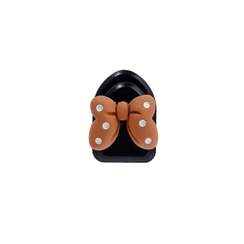 

Автомобильный мини-крючок в виде мультяшного бурого медведя, крючок для приборной панели, липкие крючки, ключ, USB-наушники, кабель для хранения, вешалка для аксессуаров для интерьера