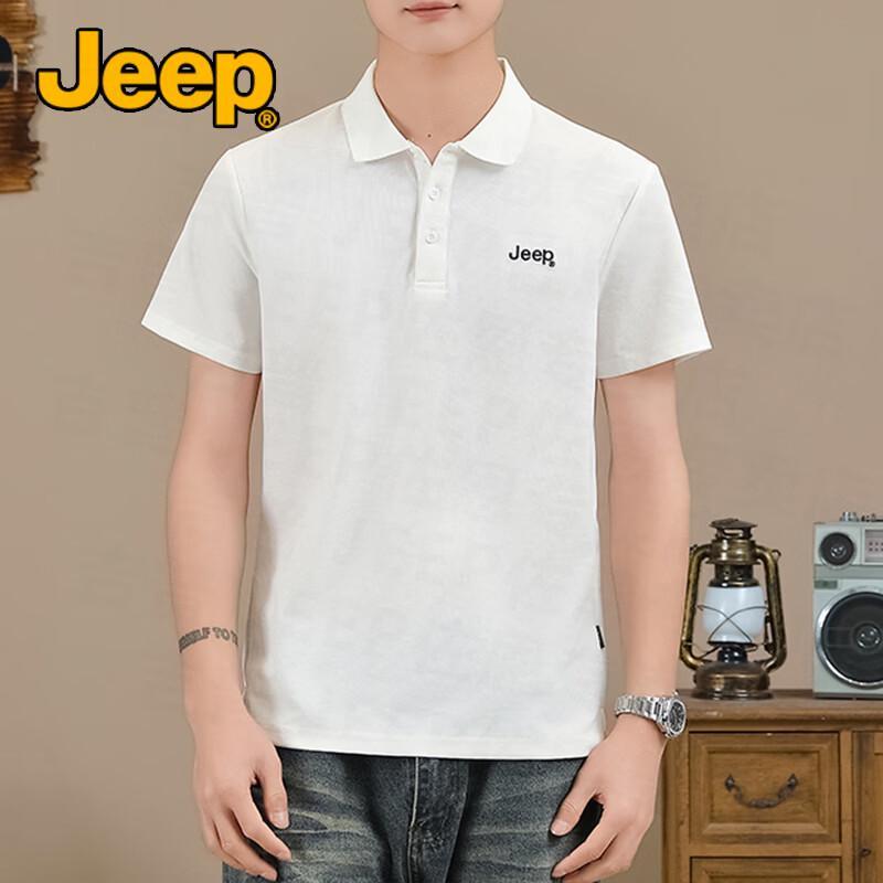 Jeep Men's Breathable Cool-Touch Polo Shirt