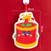 Coral Fleece Hand Towel Creative Spring Festival Hongbao Lucky Bag Thick Hand Towel Hanging Kitchen Bathroom Towel Small Gift