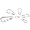D-Buckle Lock Screw Lock Climbing Gear Carabiner Chain Connecting Ring Safety Snap Hook Carabiners