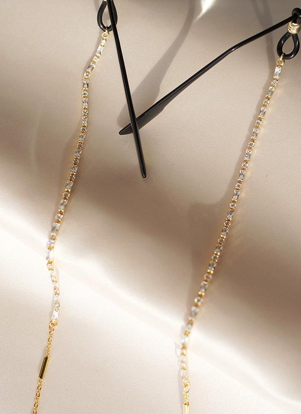 Teulejyu Brilliant Cubic Setting Chain