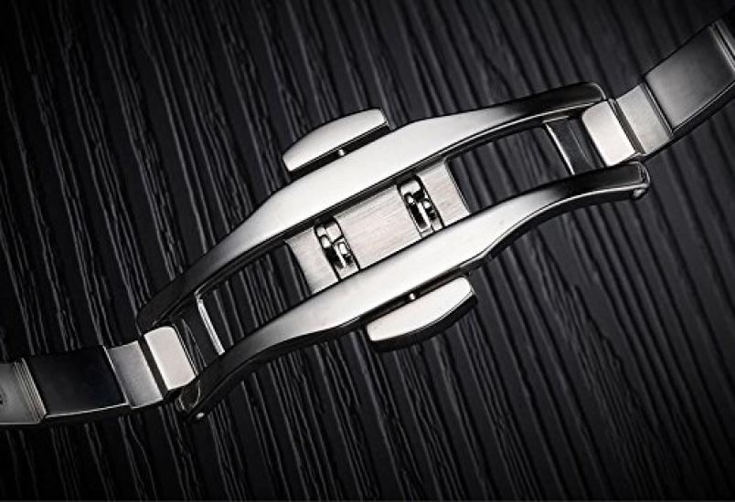 CARNIVAL Mechanische Uhr Kalender 8667G-2 Herren Tag/Datum (Weiß/Silber/Metall) [Artikel]