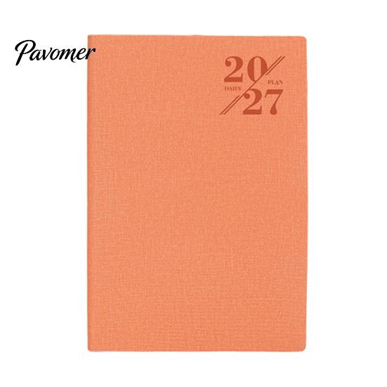 Gift for Colleagues 2027 Monthly Planner Agenda with Month Index Tabs, Thick Paper And Durable Weekly Schedule Organizer PU Leather Cover, Portable