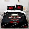 3D Print Chainsaw Fright Saw Bedding Set Duvet Cover Bed Set Quilt Cover Pillowcase Comforter king Queen Size Boys Adult Bedding