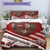 3pcs Duvet Cover Set (1*Duvet Cover + 2*Pillowcase, Without Core), Liverpool Football Club Print Bedding Set, Bedroom Decor, All‑Season, Birthday Gift