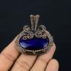 Blue Flash Labradorite Jewelry, 999 Copper Wire Wrapped Pendant, Handmade Gemstone Jewelry, Gifts For Wife Brand New Pendant