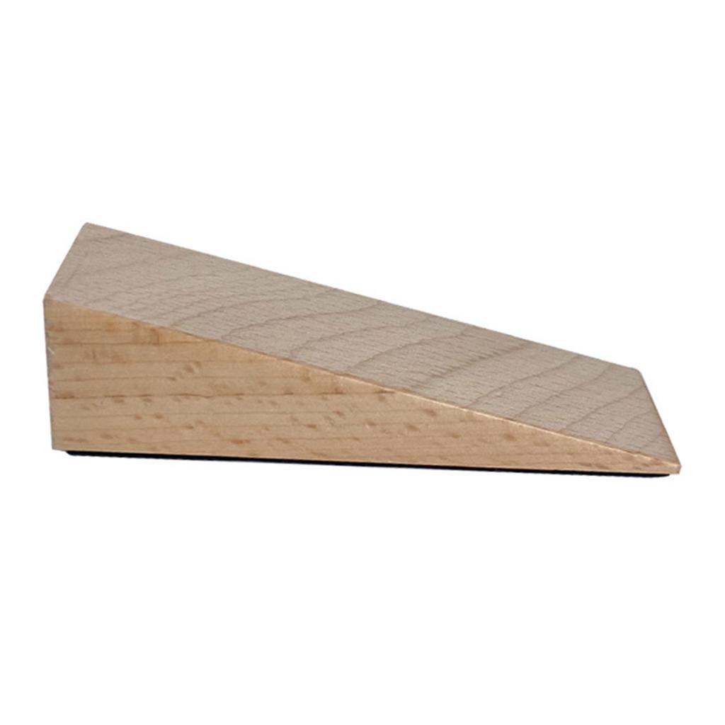 Türstopper Rutschfest Buche Geräuschdämmend Holz Türstopper für Zuhause