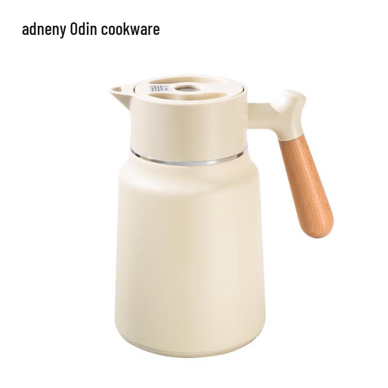 Adneny LOVE Z-099 Wood Handle Vacuum Insulated Pot