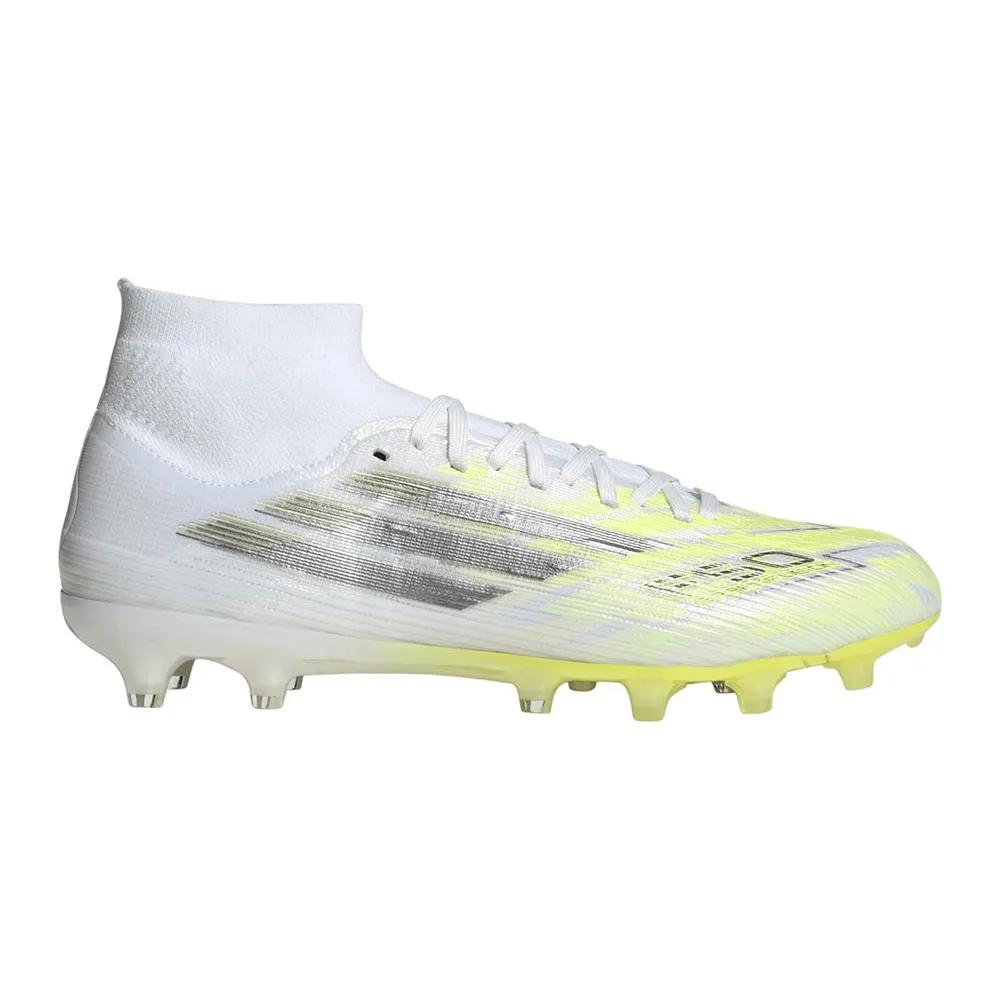 Adidas f50 sparkfusion pro football boots mid cut white