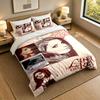 Juego de Ropa de Cama de 3 PiezasLana Del Rey Sábana Suave y Dos Fundas de Almohada Decoración para Dormitorio del Hogar