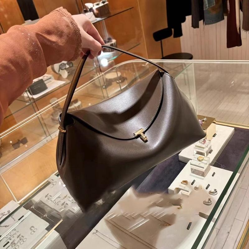 2024 Luxusní dámská kožená crossbody taška přes rameno s velkým objemem