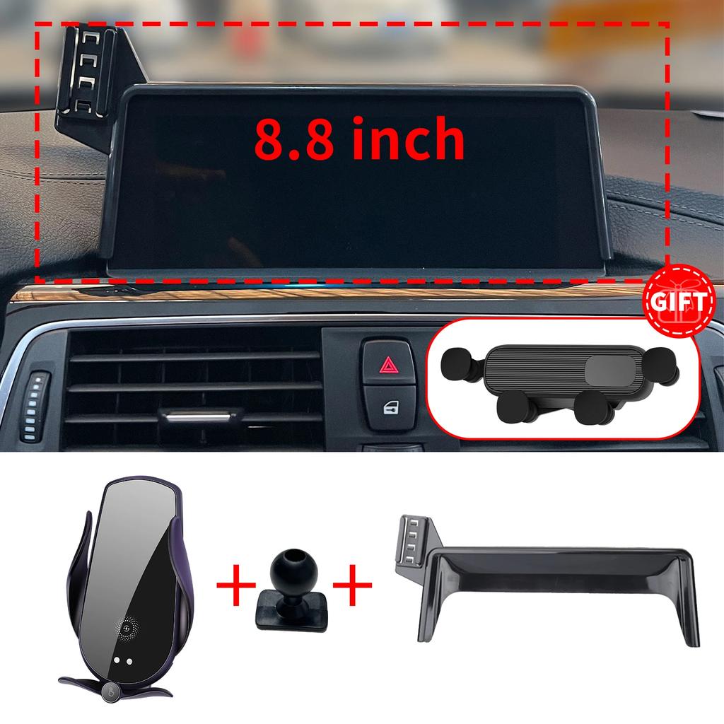 Vhodné pro BMW řady 3 2012 2013 2014-2019 (8,8 palce) Držák na telefon pro navigaci Montážní příslušenství na míru do auta