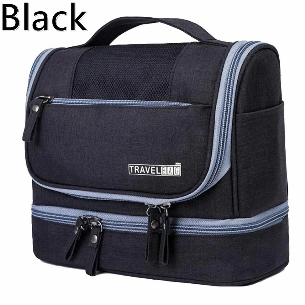 Men Necessaries Hanging Make Up Bag Oxford Travel Organizer Cosmetic Bags Women Necessaries Make Up Case Wash Toiletry Bag