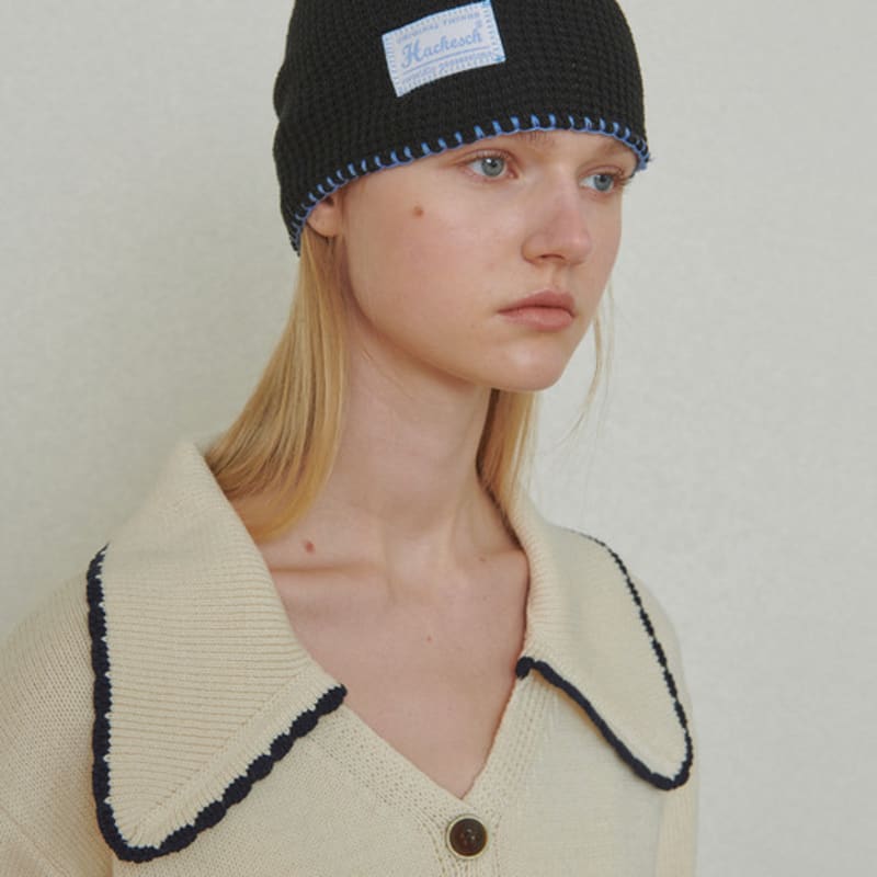 

Hackesch Vin Beanie_Black Black