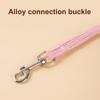 Cat Harness Leash Collar Set Adjustable Cartoon Bee Double Layer Dog Harness For Small Medium Pet Collar Leash Outdoor Walking