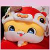 Chinese Year New Snake Hand Warmer Pillow Blanket Plush Toy Winter Stuffed Doll