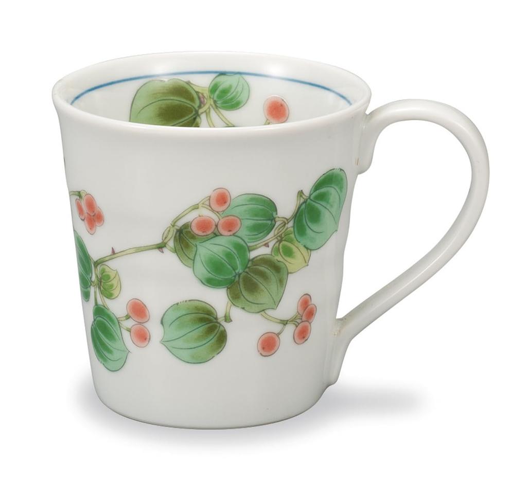 Kutani Ware Iwataya Mug "Sankirai" AP7-0802