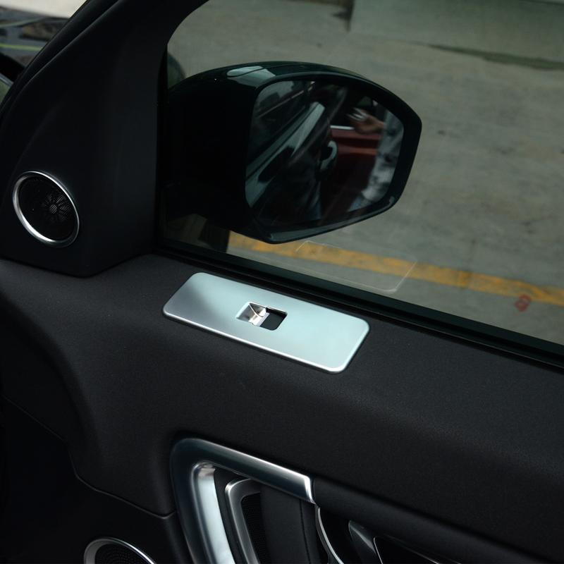 For Land Rover Discovery Sport 2015-2019 Car Window Lift Switch Button Control Panel Frame Cover Trim Interior Accessories