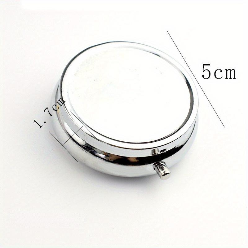 

1PC Mini Portable Jewelry Storage Bag Travel Organizer Travel Essential Storage Box Circular