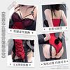 Womens Red Bunny Girl Suit Cosplay Costumes Kawaii Corset Bodysuit Sexy Lingerie Anime Role Jumpsuit Rabbit Porno Party Uniform