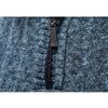 New Men's Sweater, High Street Pile, Pile Collar Pullover, Knit, Solid Color Base Layer