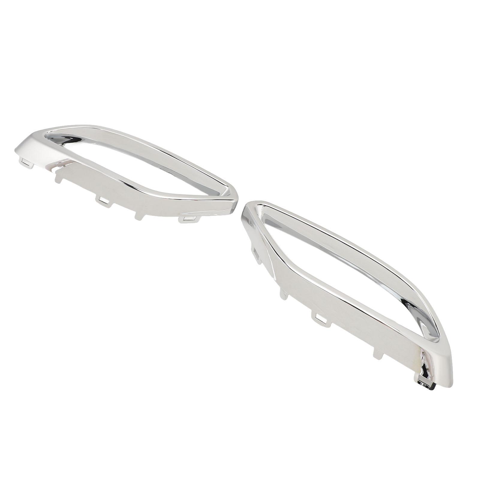 

1 Pair Exhaust Tip Cover Trims 1184920200 Left Right Replacement For Benz CLA‑Class C118 AMG‑Line 2020 to 2024 Chrome,