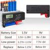 Battery Testers Universal Digital Battery Tester For AAA AA C D 9V 1.5V 3.7V Small Button Cell Battery Tester Volt Checker For All Household