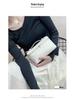 Sac Boîte à Lunch en Cuir de Vachette Pleine Fleur pour Femme, Nouveau Style 2025, Sac Blanc Porté Main/Bandoulière pour Téléphone