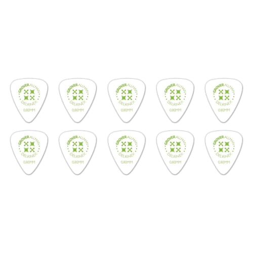 Grover Allman Delrinex?, White, ISO, 0.80mm, 10 Sheets