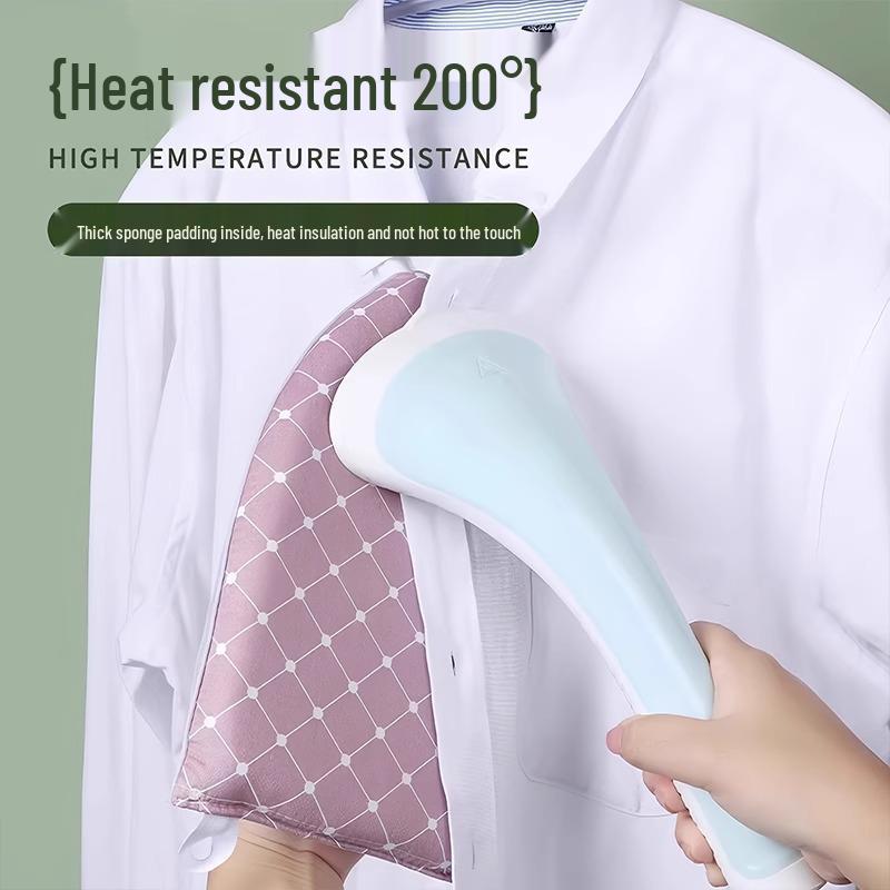 Compact Handheld Ironing Board with Garment Steamer, Anti-Scald Gloves, and Iron Pad for Clothes