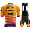Mens Cycling Jersey Short Sleeve Quick Dry Breathable Road Bike Mountain Shirt With Bib Shorts