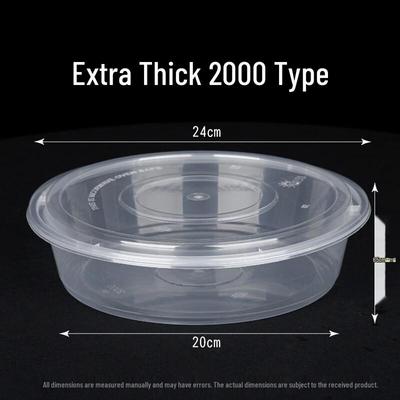 BOUSSAC Disposable Food Containers with Lids
