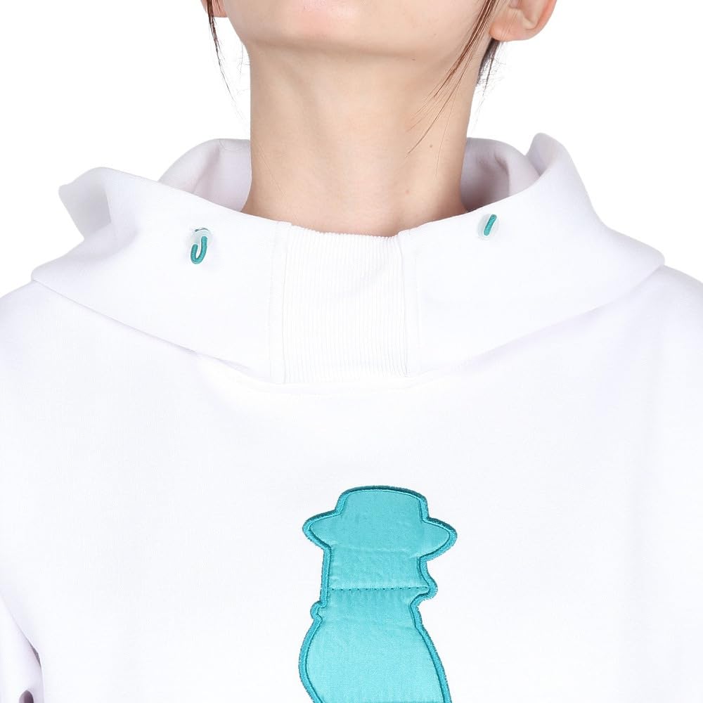 Sweatshirt Hoodie Golf LL [Ping Apparel] Women's (Stretch, Mr.Ping) / / 622-4262904 030_White