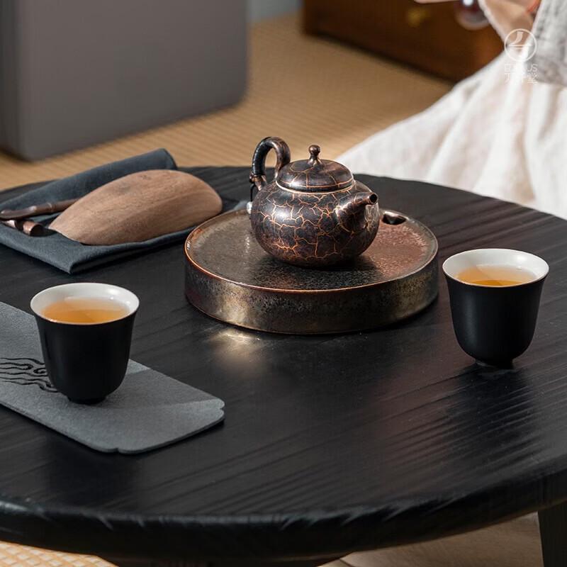 Edenus Portable Crackle Glaze Tea Set