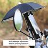 Phone Sunshade Phone Holder Umbrella Mini Parasol Toy Umbrella for Bike Mobile Phone Holder