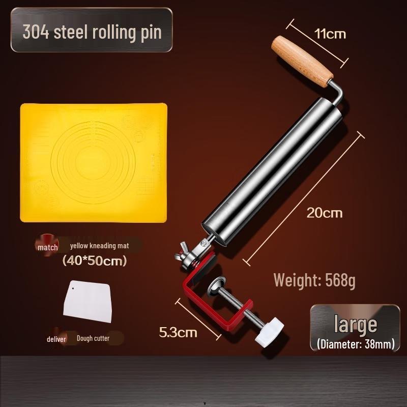 Stainless Steel Rolling Pin